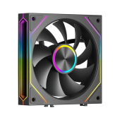 Вентилятор для корпуса PCCooler F3 X120 ARGB BK [120 мм, 1800 об/мин, 54 CFM, 28 dB, PWM]