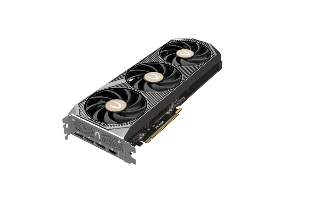 Видеокарта Zotac RTX 5070 SOLID (ZT-B50700D-10P) [12 ГБ, GDDR7, 192 бит, HDMI, DisplayPort (3 шт)]