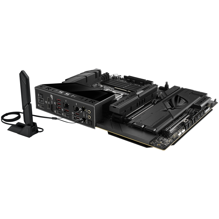 Материнская плата Asus ROG CROSSHAIR X870E DARK HERO [AM5, AMD X870E, 4xDDR 5, 5xM.2, 2xPCI-E x16, Standard-ATX]