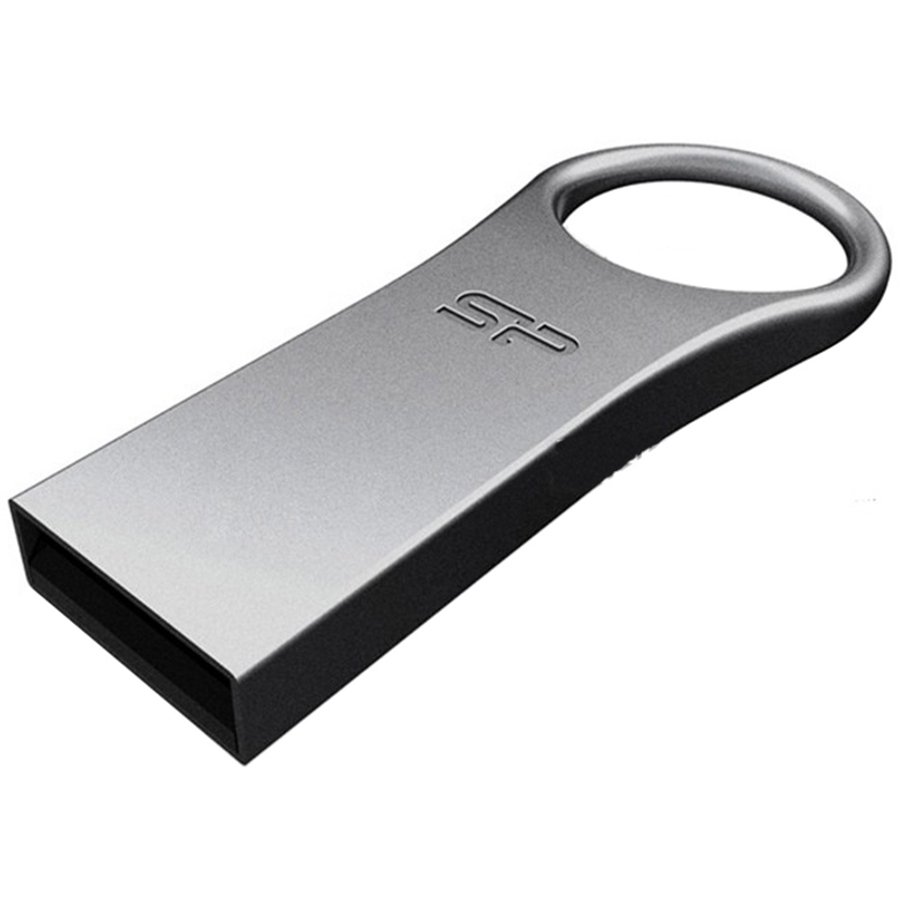 USB Флеш Silicon Power Jewel - J80 32ГБ (SP032GBUF3J80V1T) USB 3.2 Gen 1, Серебристый