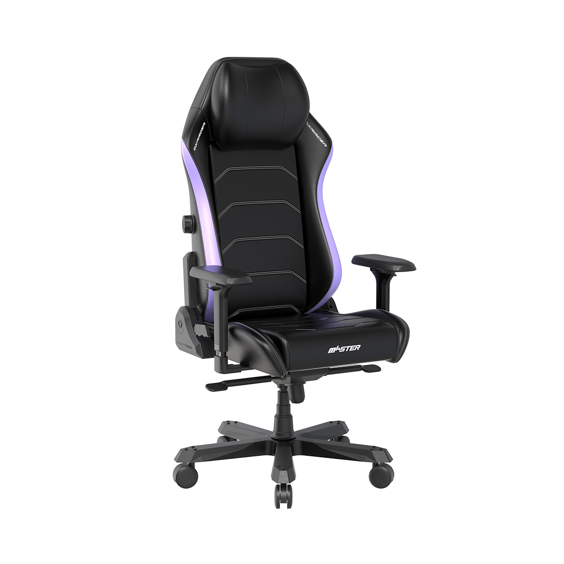Игровое компьютерное кресло DX Racer Master GC/XLMF24LTA/NV, черный / фиолетовый