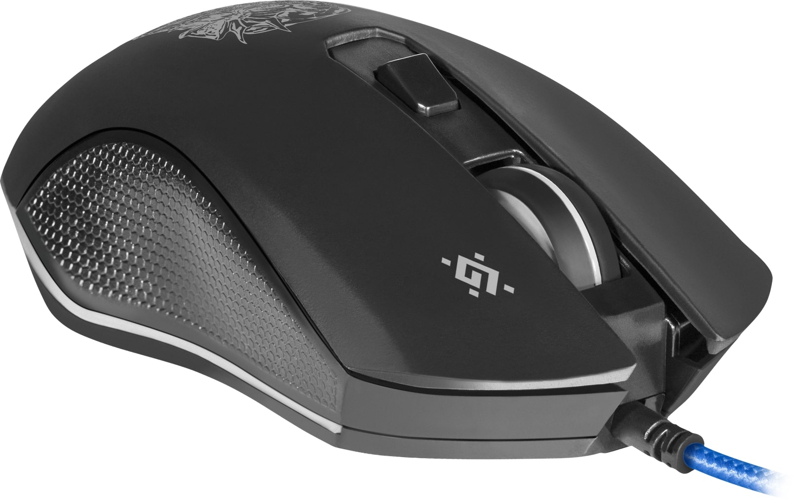 Мышь Defender Sleipnir GM-927, 52927 [проводная, светодиодная, 12800 DPI, 1000 Гц, подсветка]