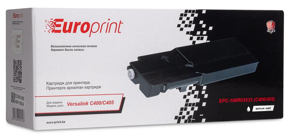 Картридж Europrint C400/405 (EPC-106R03533) желтый, чип