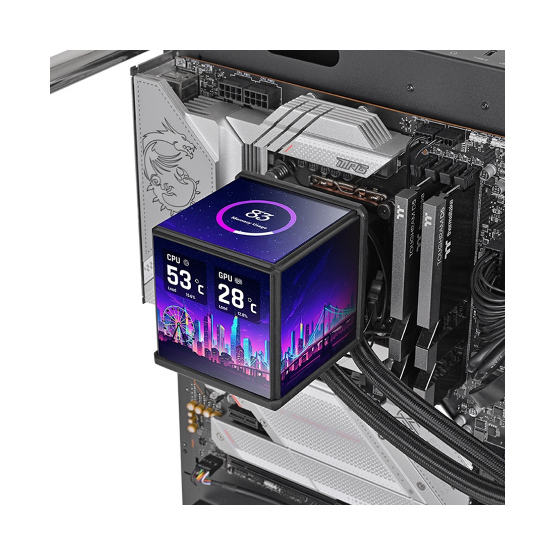 Система охлаждения Thermaltake MINECUBE 360 Ultra [120 x 120 мм, 2000 об/мин, 32.5 дБ, 4 pin]