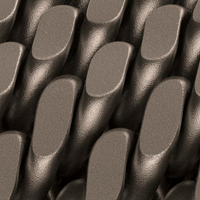 Apple Watch Ultra 3 GPS + Cellular 49mm (MF0E4QR/A) Natural Titanium Case with Natural Titanium Milanese Loop - Large, Model A3281, серебристый