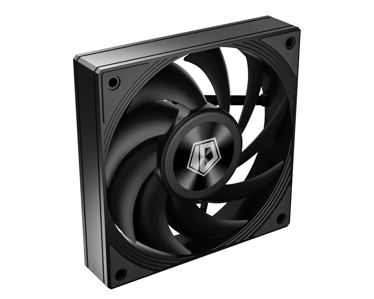 Вентилятор для корпуса ID-Cooling DF-125-K [120 мм, 2150 об/мин, 85 CFM, 32.5 dB, PWM]