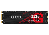 SSD накопитель Geil N3L (N3LWK09I512D) [512 ГБ, M.2SATA III, чтение: 500 МБ/с, запись: 500 МБ/с, 3D V-NAND]