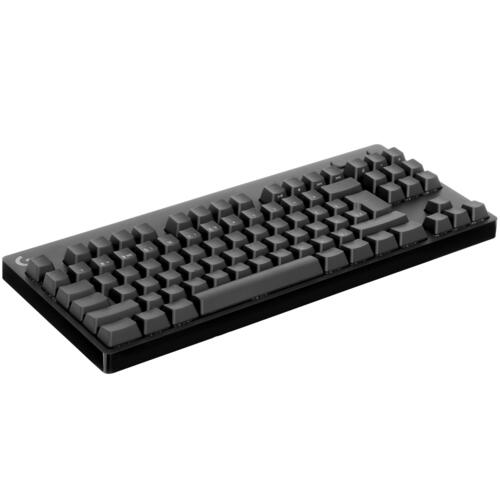 Клавиатура Logitech G Pro (920-009393) [механическая, проводная, RGB подсветка, Logitech GX Blue, черная]