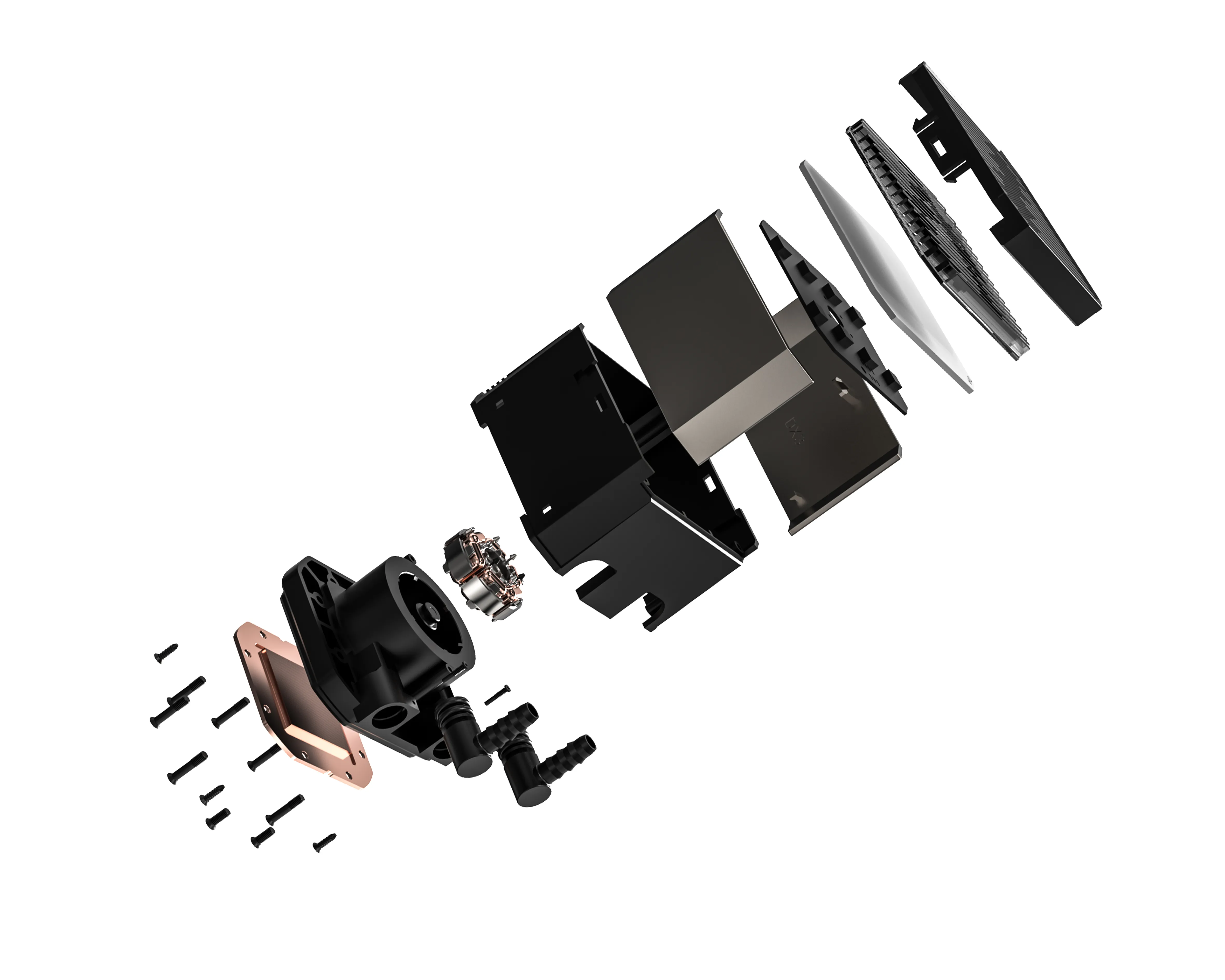 Система охлаждения ID-Cooling DX240 MAX [TDP - 300 Вт, 120 мм, 2150 об/мин, 32.5 дБ, 4 pin]