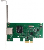 Сетевая карта Gembird NIC-GX1 NIC PCIe, 10/100/1000 Mb, PCI-Ex1, box