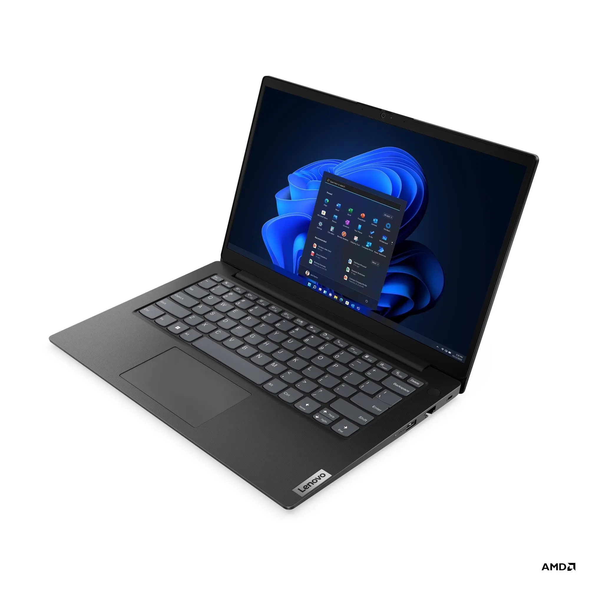 Ноутбук Lenovo V14 G4 AMN (82YT00N2RU) [14" Full HD, Ryzen 5 7520U, 8 ГБ ОЗУ, 512 ГБ SSD, DOS]