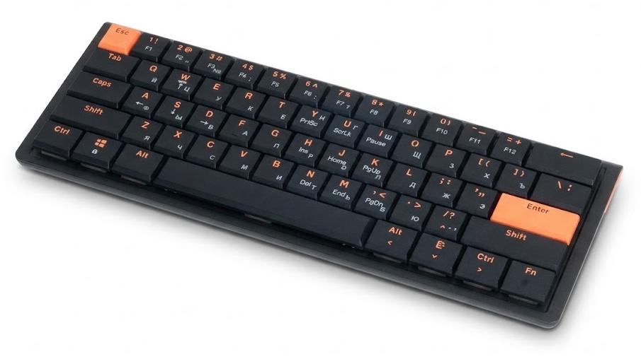 Клавиатура Ajazz NKL61 (NKL61/Low/Black) [Механическая, клавиш - 61, черная]