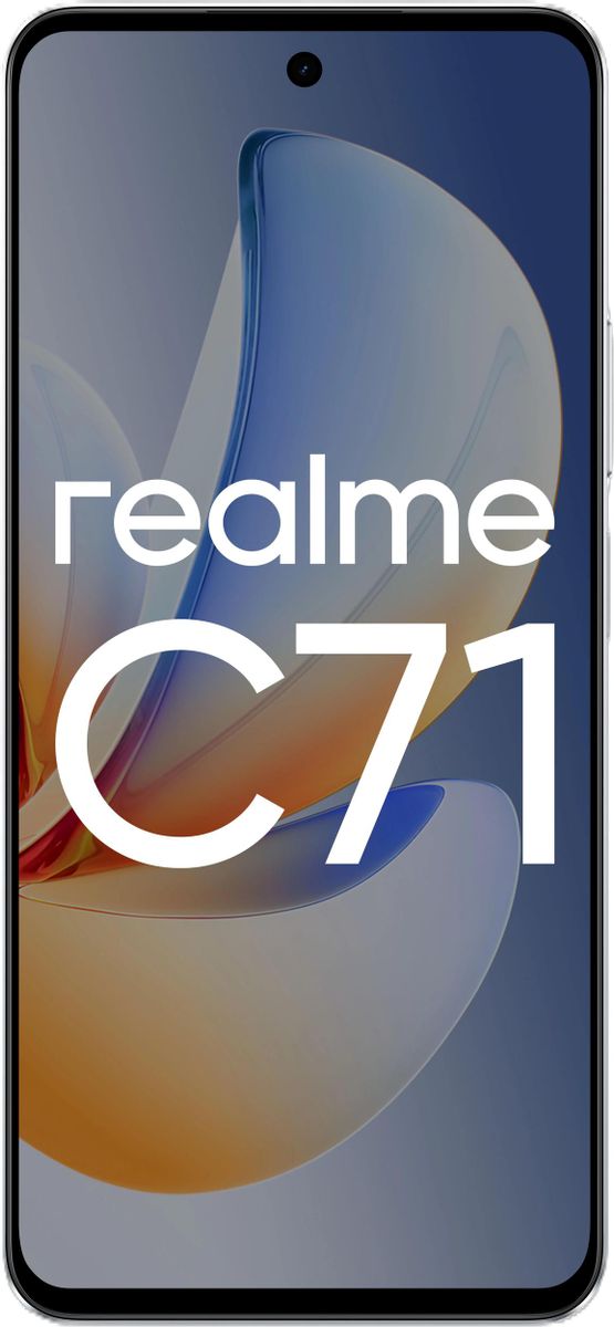 Смартфон Realme C71 [6.67", 256 ГБ, 8 ГБ, Белый]