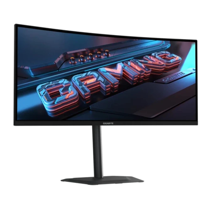 Монитор Gigabyte G34WQC2 EK1 (20VM0-34WQC2BM-1EKS) [34", VA, 3440x1440, 200 Гц, 1 мс, HDMI x2, DisplayPort x2]