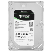 Жесткий диск Seagate Exos 7E8, ST2000NM017B [2 ТБ, 3.5", SATA III, 7200 об/мин, 256 МБ кэш, для систем видеонаблюдения]