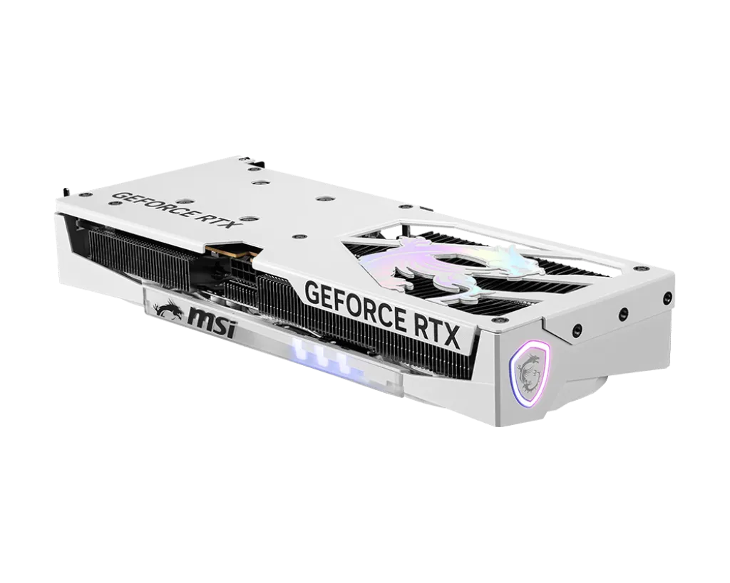 Видеокарта MSI GeForce RTX 5060 8G GAMING TRIO OC WHITE (G5060-8GTCW) [8 ГБ, GDDR7, 128 бит, HDMI, DisplayPort (3 шт)]