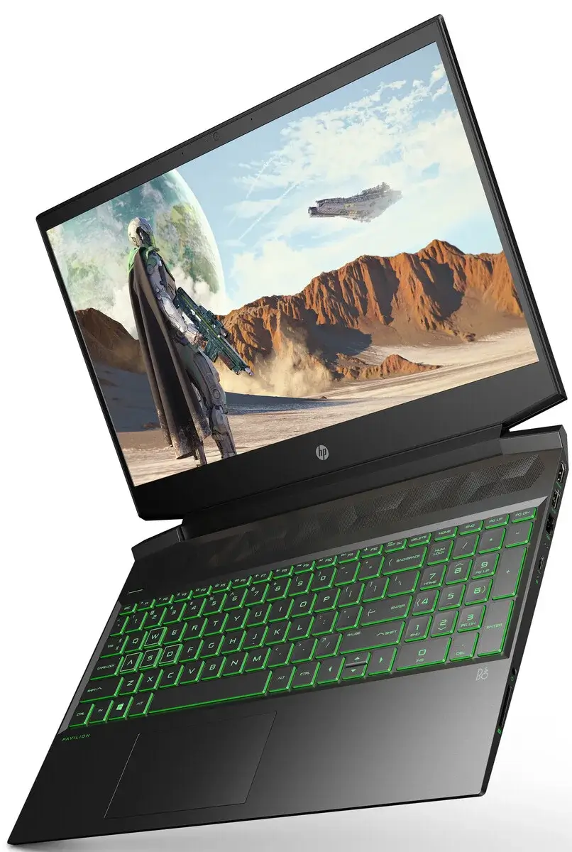 Ноутбук HP Pavilion Gaming 15-ec2084ur (64S62EA#ACB) [15.6" Full HD, Ryzen 5 5600H, 16 ГБ ОЗУ, 512 ГБ SSD, RTX 3050 Ti, Windows 11 Home]