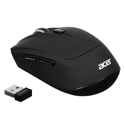 Мышь Acer OMR040 (ZL.MCEEE.00A) [беспроводная, светодиодная, 1600 DPI, черная]