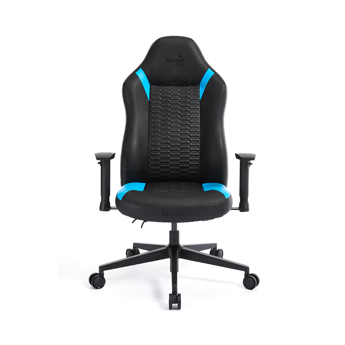 Игровое компьютерное кресло Aerocool CROWN Smart Racer Blue / черный + синий