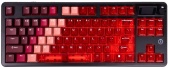 Клавиатура Ajazz MK87 [механическая, проводная + беспроводная, RGB подсветка, Pitaya switch, красная]