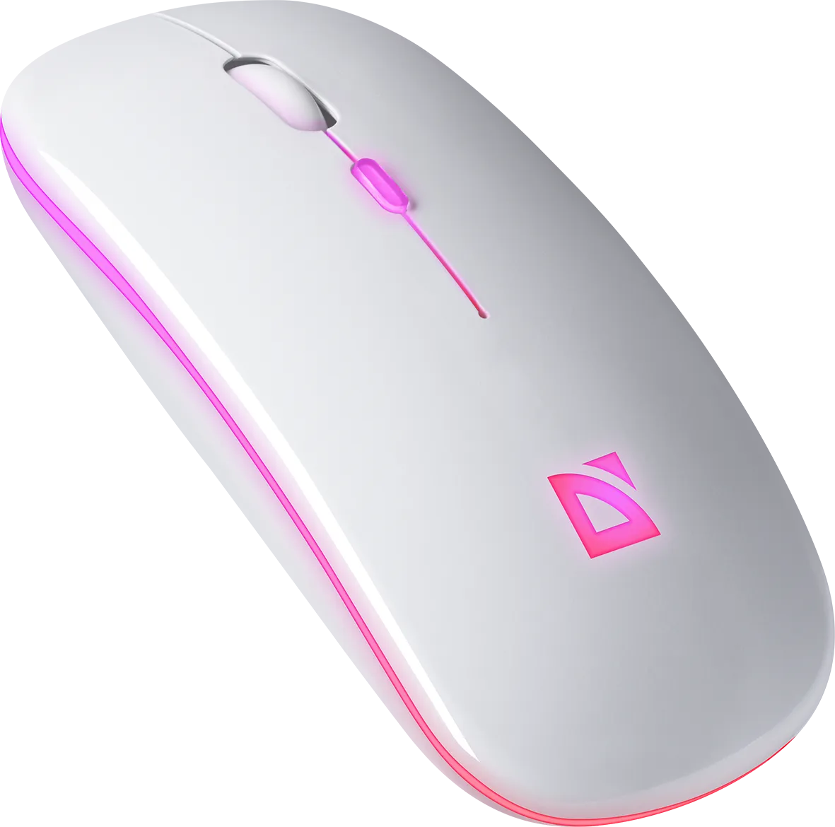 Мышь Defender Touch MM-997 (52998) [беспроводная, светодиодная, 1600 DPI, 240 Гц подсветка, белая]