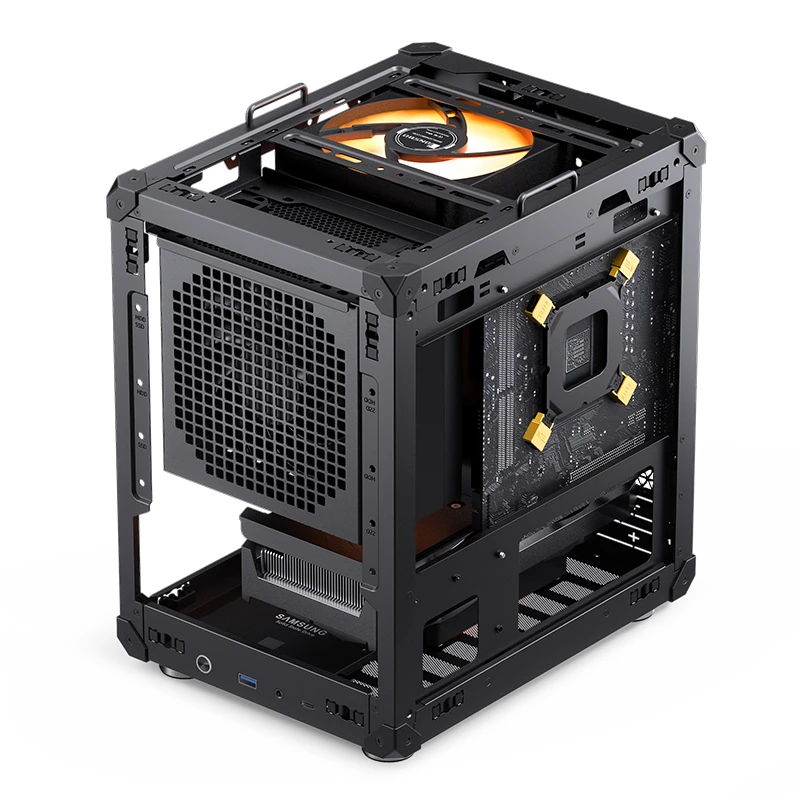 Корпус Jonsbo C6-ITX (C6-ITX Black) [Mini Tower, черный]