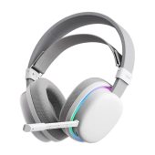 Беспроводные наушники AULA G7 WHITE, белый Bluetooth headphone BT5.3/2.4G/cable
