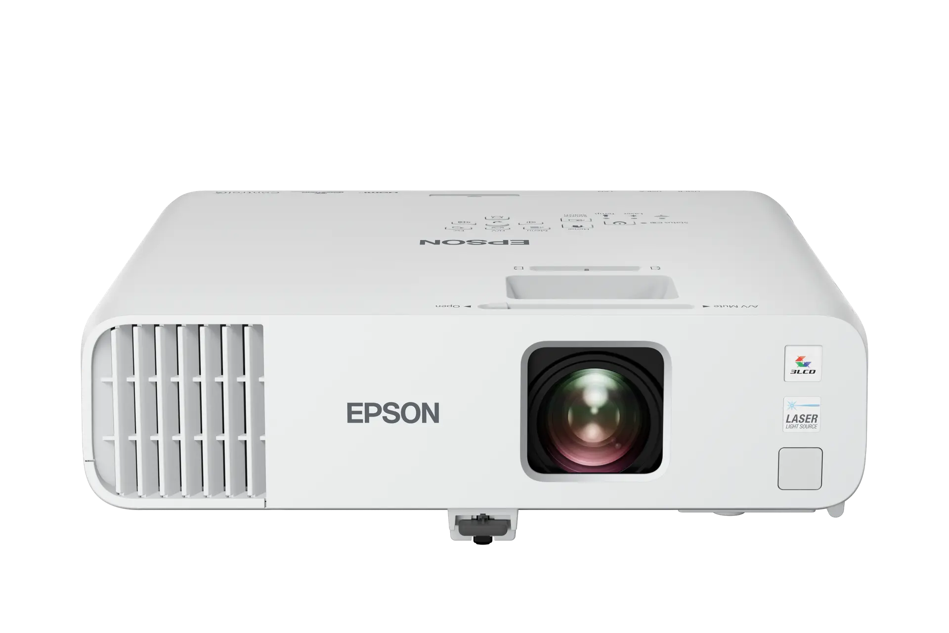 Лазерный проектор Epson EB-L260F (V11HA69080), 3LCD, 4600LM, FHD, 5 млн:1, USB, LAN, WIFI, VGA, HDMI