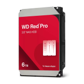 Жесткий диск Western Digital Red PRO (WD6005FFBX) [6 ТБ, 3.5", SATA III, 7200 об./мин, кэш - 256 МБ, для сетевых накопителей (NAS)]