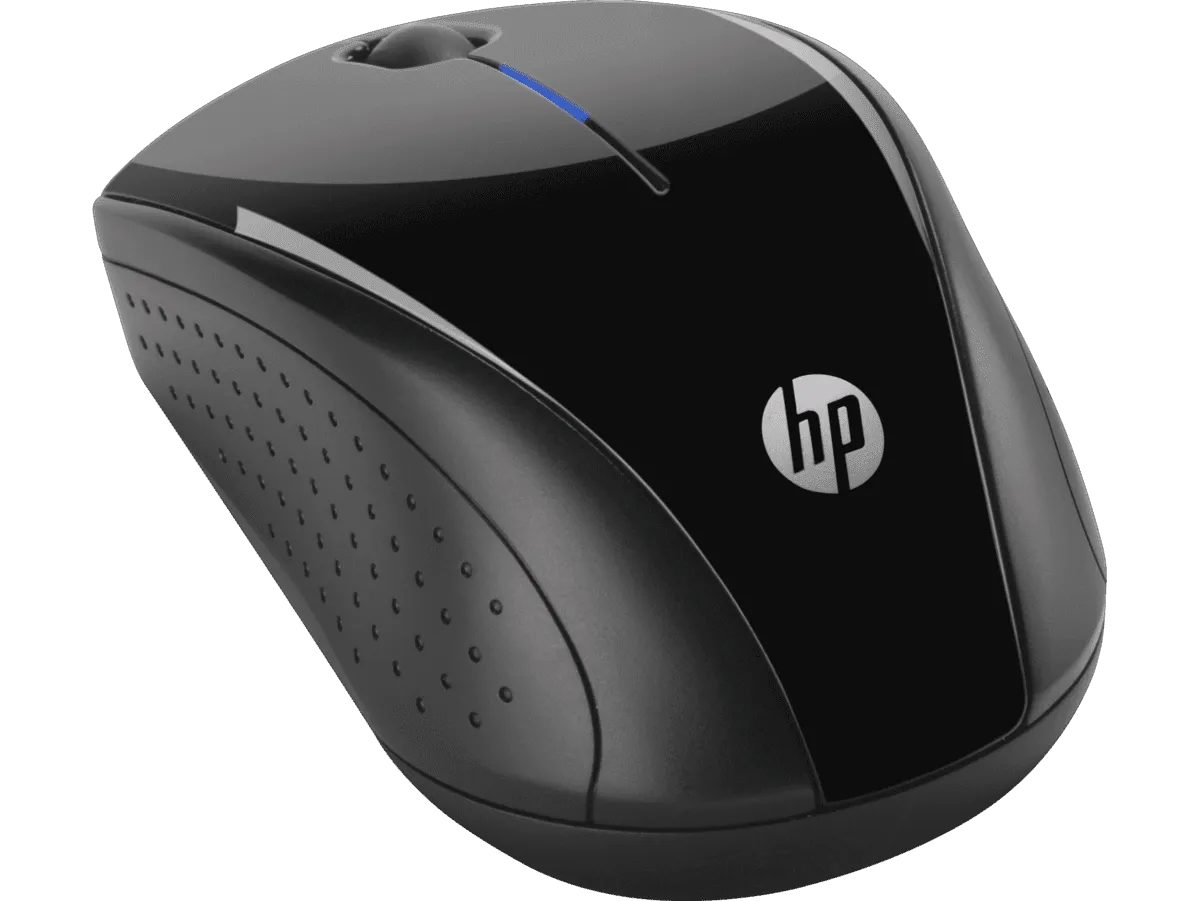 Мышь HP 220 (3FV66AA) [беспроводная, светодиодная, 1000 DPI, черная]