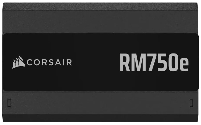 Блок питания Corsair RM750e (CP-9020295-EU) [750 В, 80 PLUS Gold, 6x SATA, 1 x 16 pin (12VHPWR), 3 x 6+2 pin PCIe, 2x 4+4 pin CPU, ATX]
