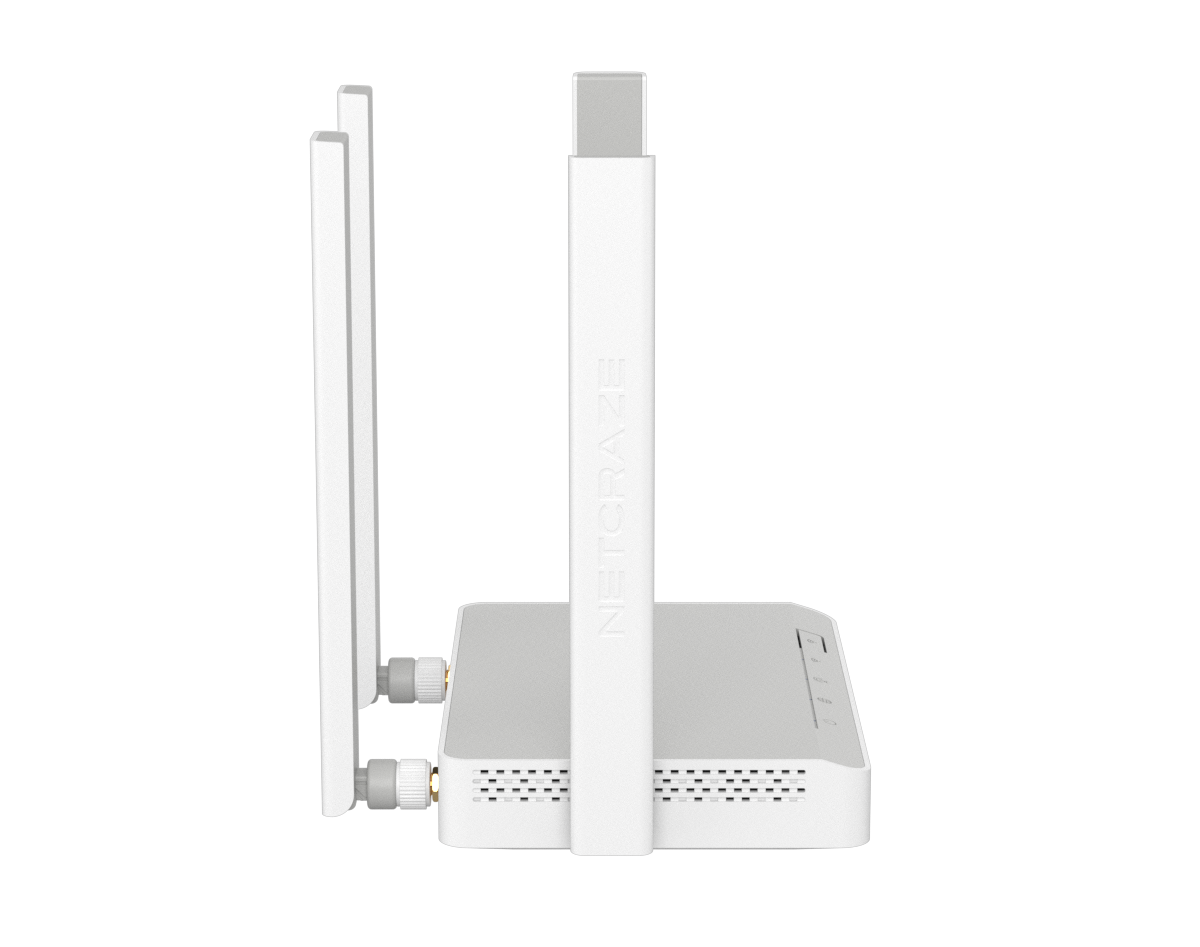 Маршрутизатор беспроводной Netcraze (Keenetic) Runner 4G (NC-2212) N300 FE, Nano-SIM