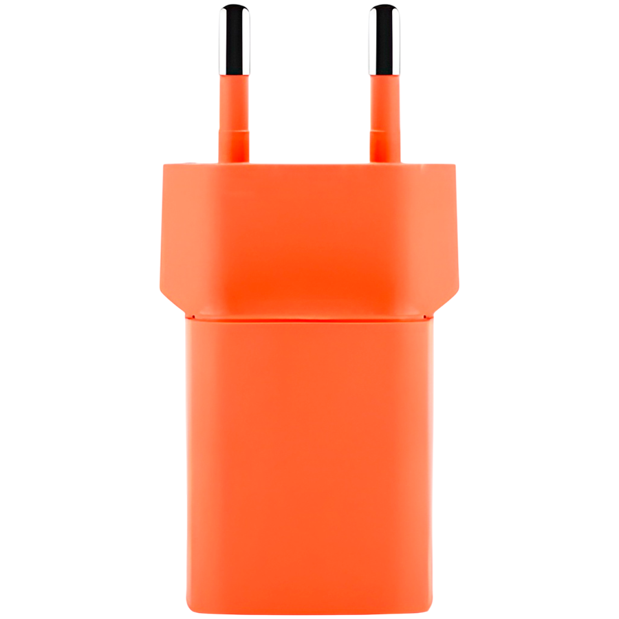 ttec SmartCharger GAN 20W PD (2SCG20CNT) Travel Fast Charger + USB-C - USB-C 3A Cable 120cm, Neon Orange