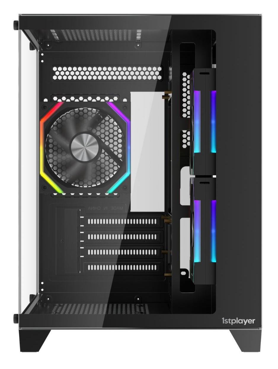 Компьютерный корпус 1STPLAYER BV5 Black без Б/П