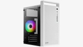 Компьютерный корпус Aerocool CS-109, Mini tower, белый - купить в интернет-магазине Forcecom.kz Компьютерный корпус Aerocool CS-109, Mini tower, белый