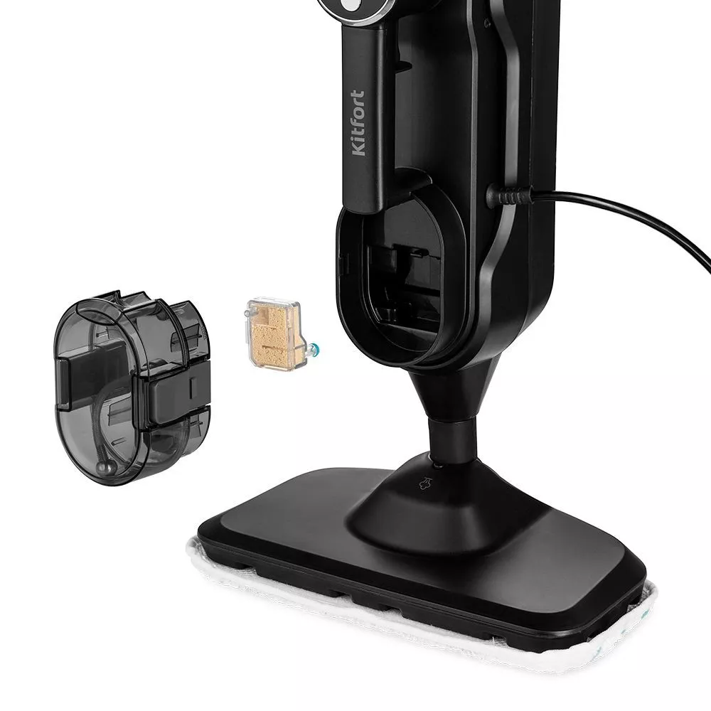 Паровая швабра Kitfort KT-1018 (чёрный)