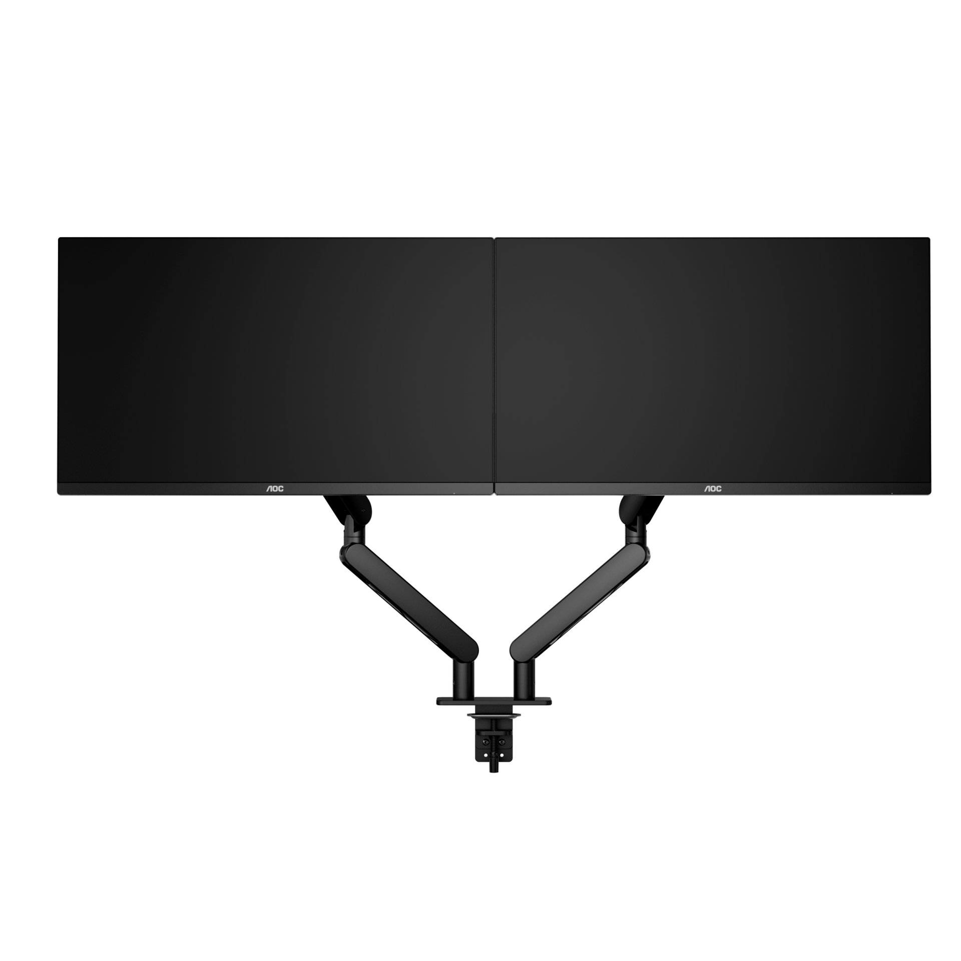 Крепление для 2 мониторов AOC, диаг. экр. от 13'' до 27'', 2-9 кг. USB-hub AM420B