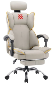 Игровое кресло Defender Ego (L) 64050 серый / бежевый