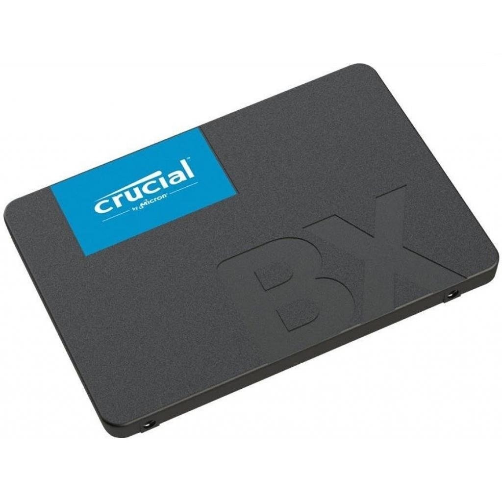 SSD накопитель Crucial BX500 CT240BX500SSD1 [240 ГБ, 2.5"SATA III, чтение: 540 МБ/с, запись: 500 МБ/с, TLC]