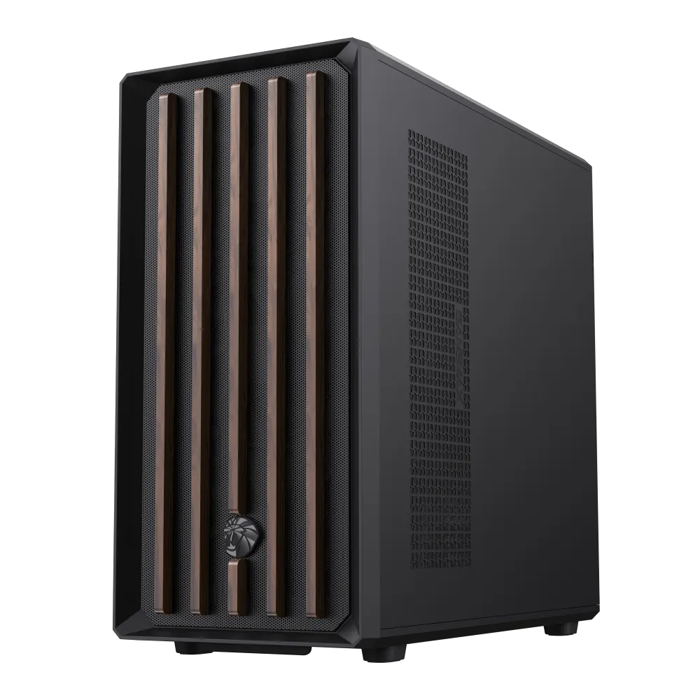 Корпус GameMax CLAW 460 WB Black (9101-1200R0009) [Midi Tower, 2 x 140x140 мм, черный]