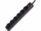 Сетевой фильтр Defender DFS 155 - 5,0 М, 6 розеток, черный - купить по цене 3 080 тг. в интернет-магазине Forcecom.kz