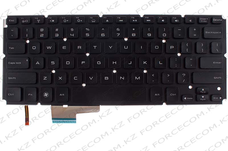 Клавиатура для ноутбука Dell  XPS 14R, ENG, черная
