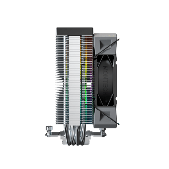 Система охлаждения Montech NX400 ARGB [156 мм, 2000 об/мин, 34.17 dBA, 4 pin]