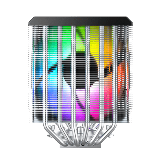 Система охлаждения Montech NX600 ARGB [160 мм, 2000 об/мин, 34.17 dBA, 4 pin]