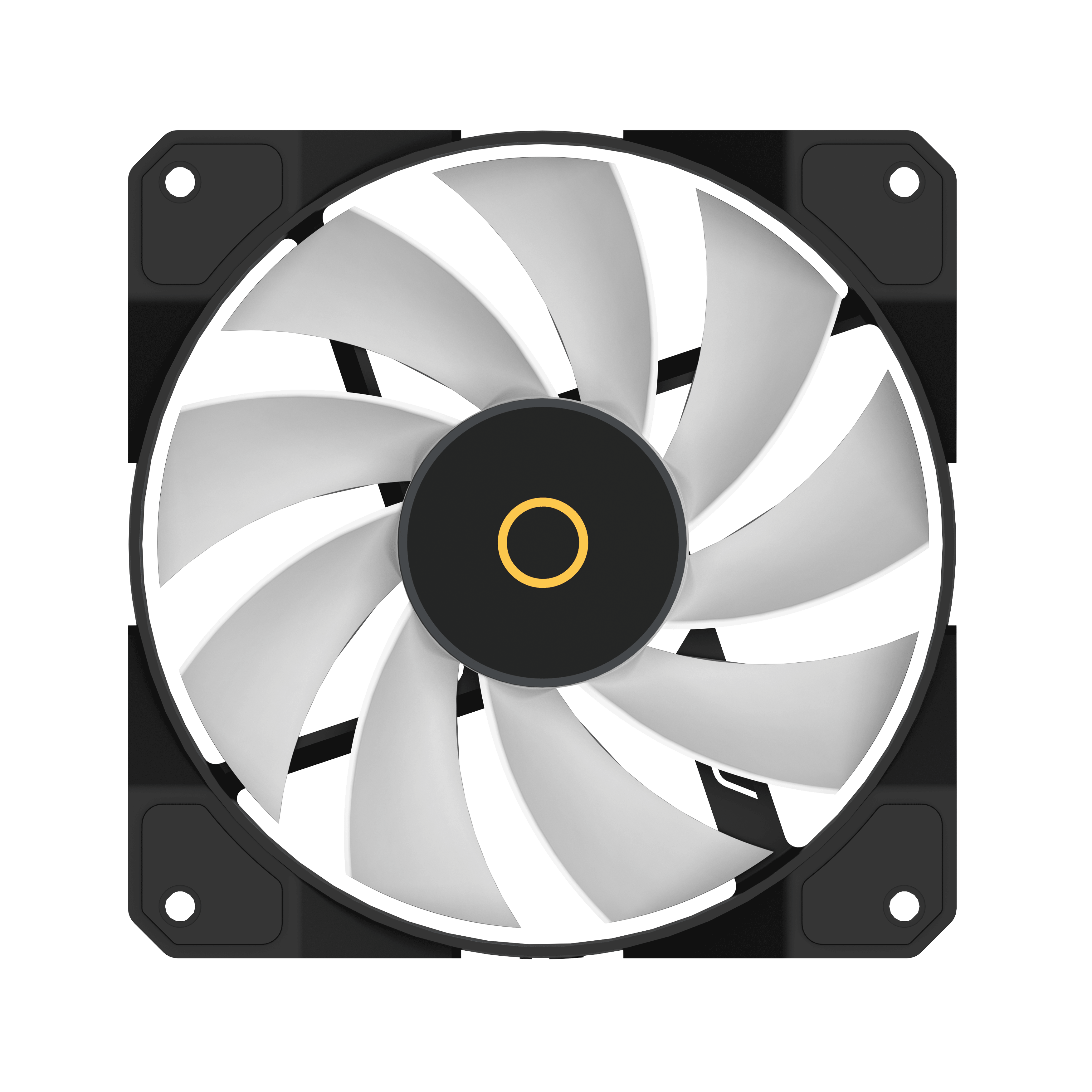 Вентилятор для корпуса Ocypus Beta F12 BK ARGB REVERSE BLADE [120 x 120 мм, 1600 об/мин, 56 CFM, 29 дБ, PWM]