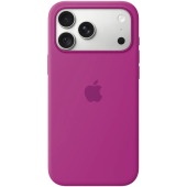 Силиконовый чехол для iPhone 18 Pro Max с MagSafe — пурпурный, модель A3702 (MK904ZM/A)