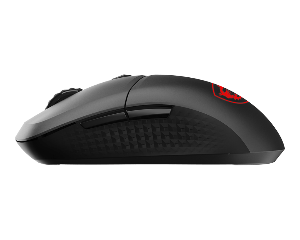 Мышь MSI VERSA 300 WIRELESS (VERSA 300 W) [беспроводная, светодиодная, 8000 DPI, 1000 Гц подсветка, черная]