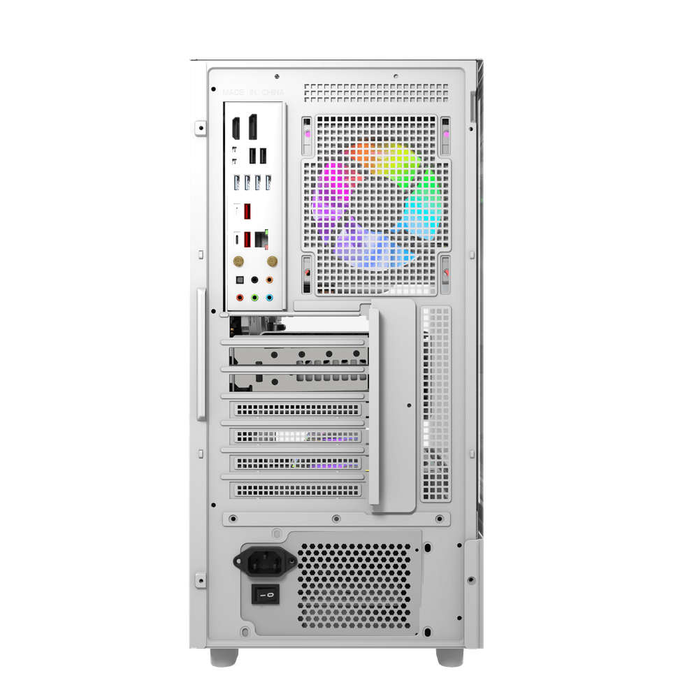Корпус darkFlash DS950 (DF-DS950-WH) [Midi Tower, 6 x 120 мм ARGB, Белый]