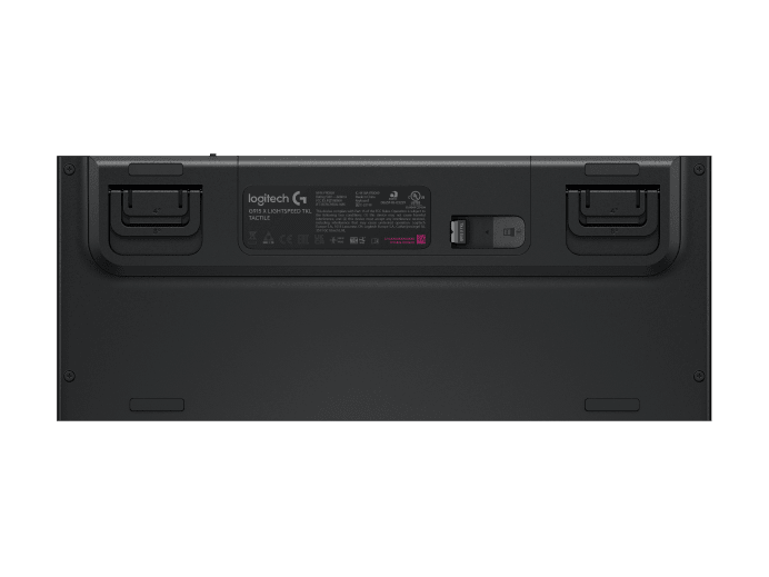 Клавиатура Logitech G915 X Lightspeed TKL (920-012757) [механическая, проводная + беспроводная, RGB подсветка, Logitech GL Clicky, черная]