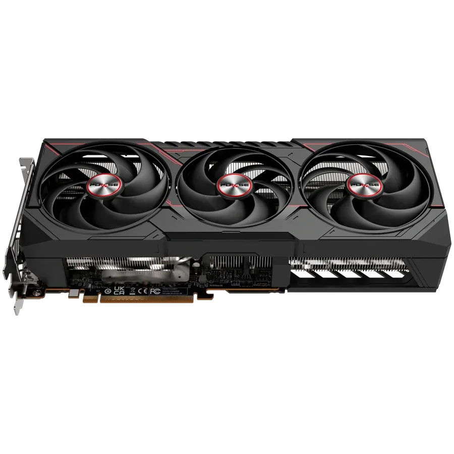 Видеокарта Sapphire PULSE AMD RADEON RX 9070 XT GAMING 16GB DUAL (11348-03-20G) [16 ГБ, GDDR6, 256 бит, HDMI (2 шт), DisplayPort (2 шт)]